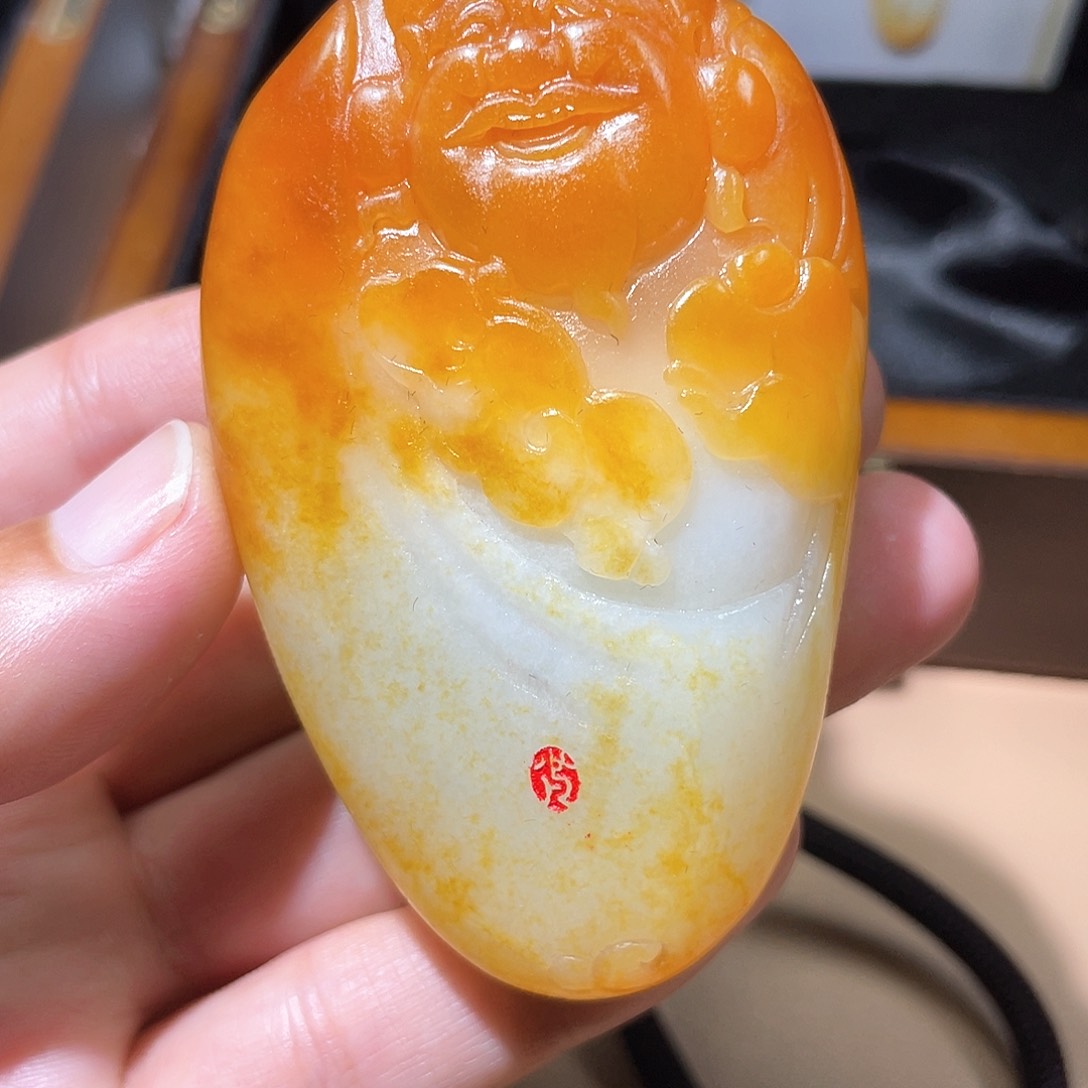 和田玉颈饰未镶嵌A7 