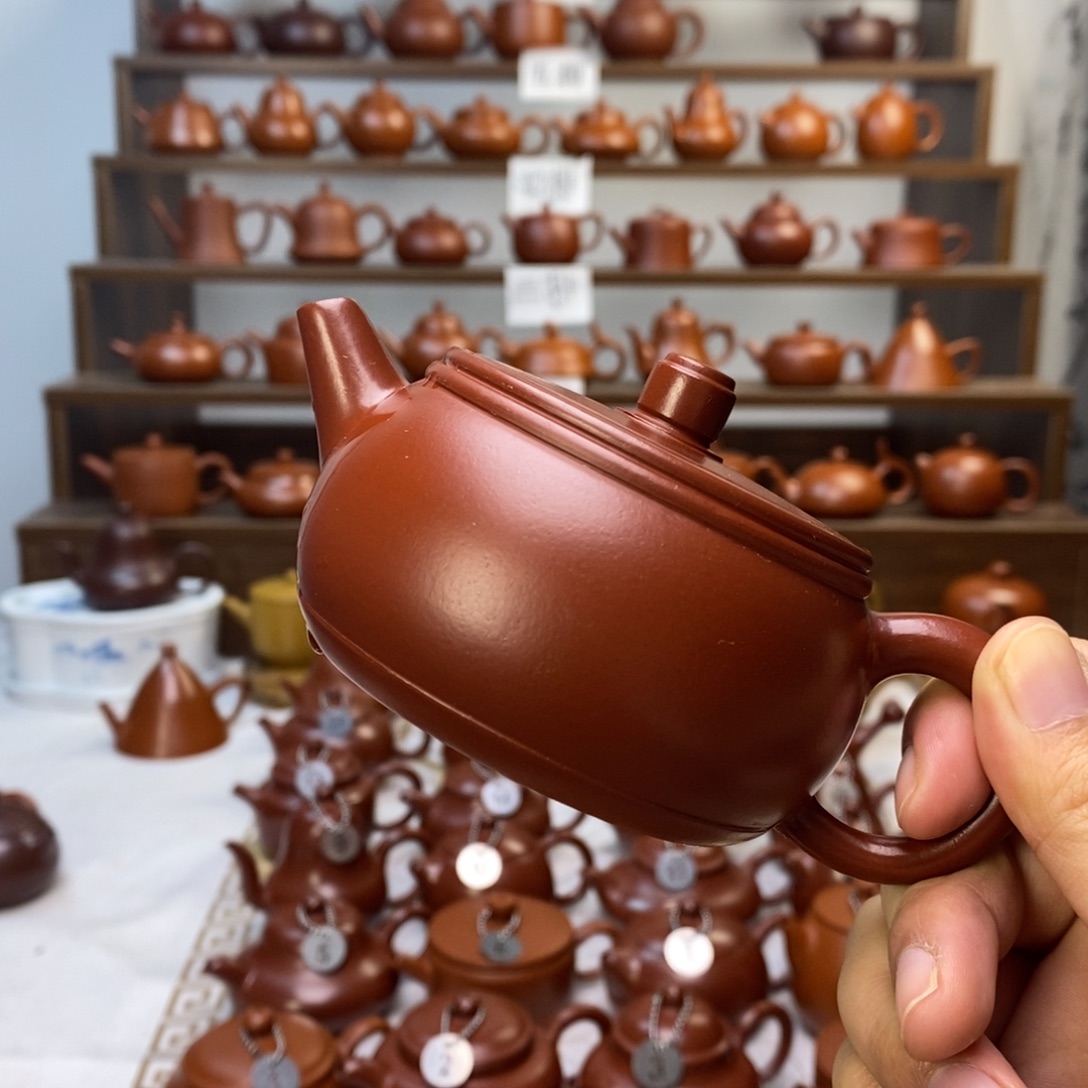 金***雨紫砂茶壶裸壶，无礼盒赠品汉瓦壶200cc