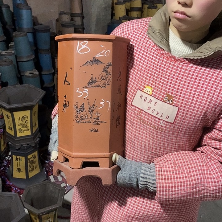 紫砂花盆紫砂花盆