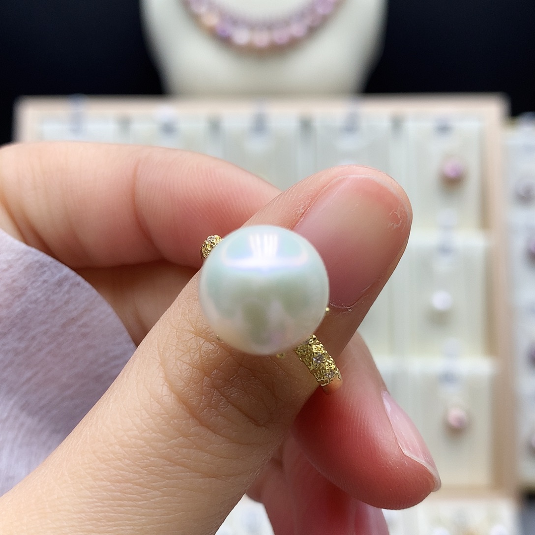 颈饰淡水珍珠合金