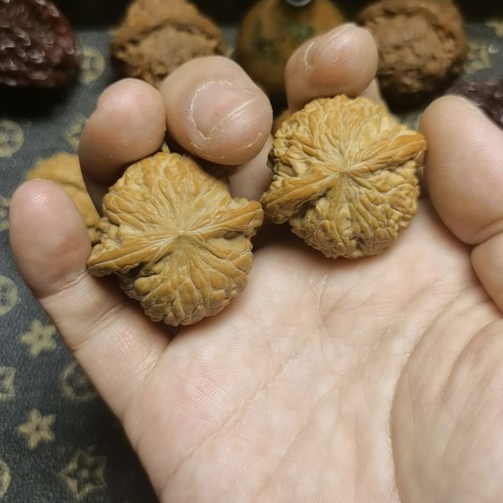 文玩核桃把件36尺全品磨盘