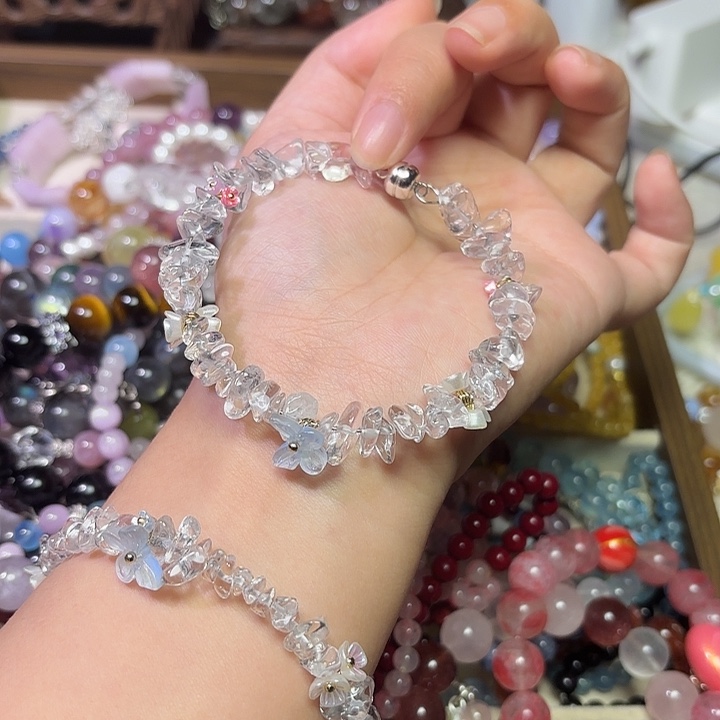 未镶嵌手链水晶金薇薇