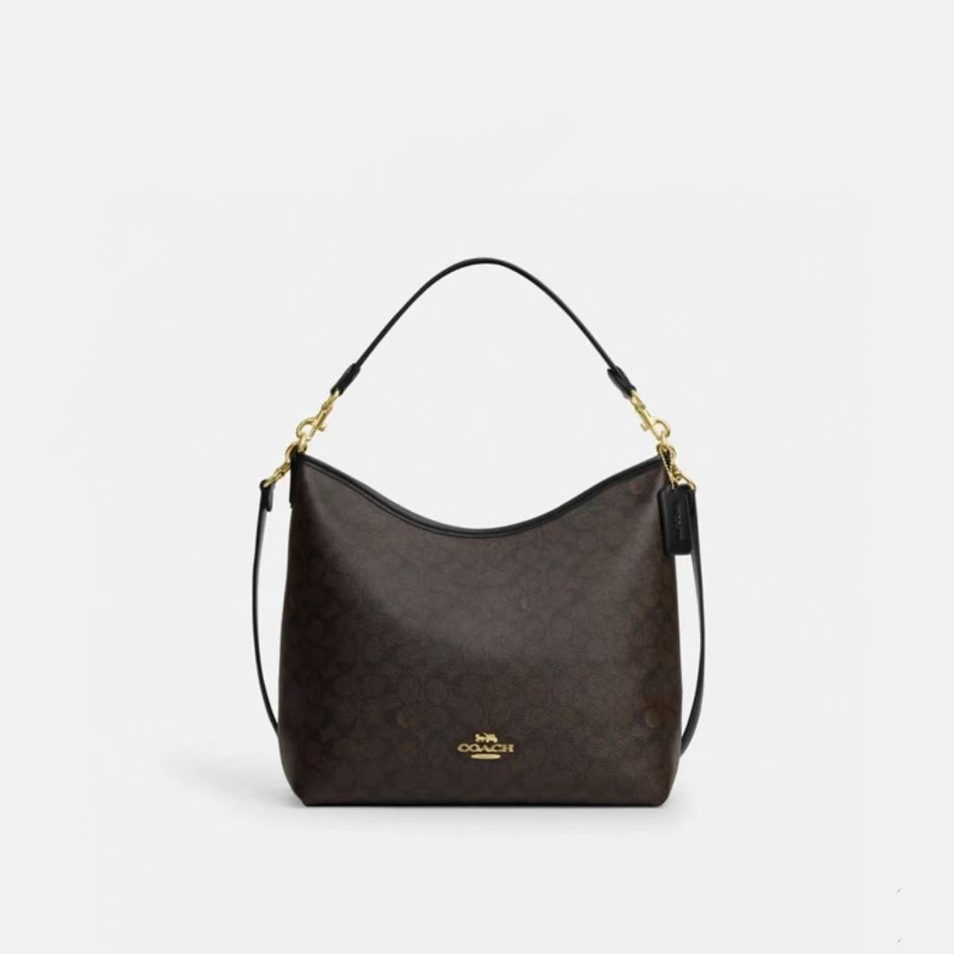 COACH/蔻驰Laurel 36 流浪包36x30cm女士腋下包斜挎单肩包大容量N