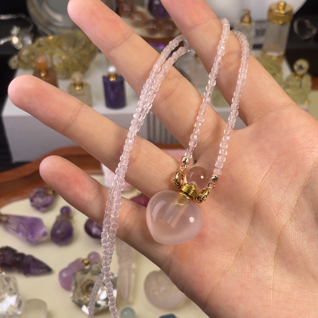 ****℡未镶嵌颈饰水晶天然水晶吊坠848