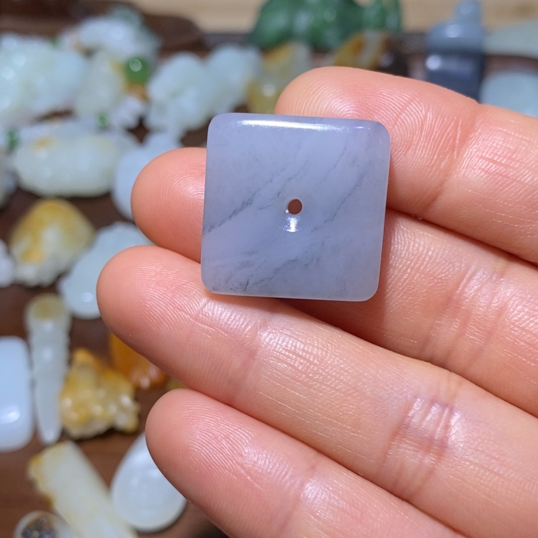 和田玉吊坠(不含链)未镶嵌