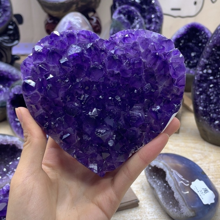 未镶嵌珠宝半成品紫晶