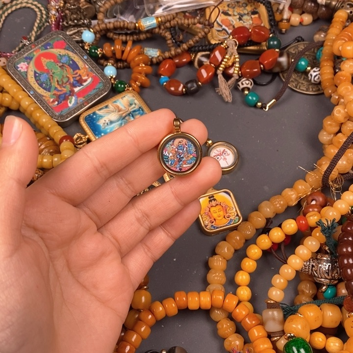 泥塑鞑*藏式风格民俗手工艺