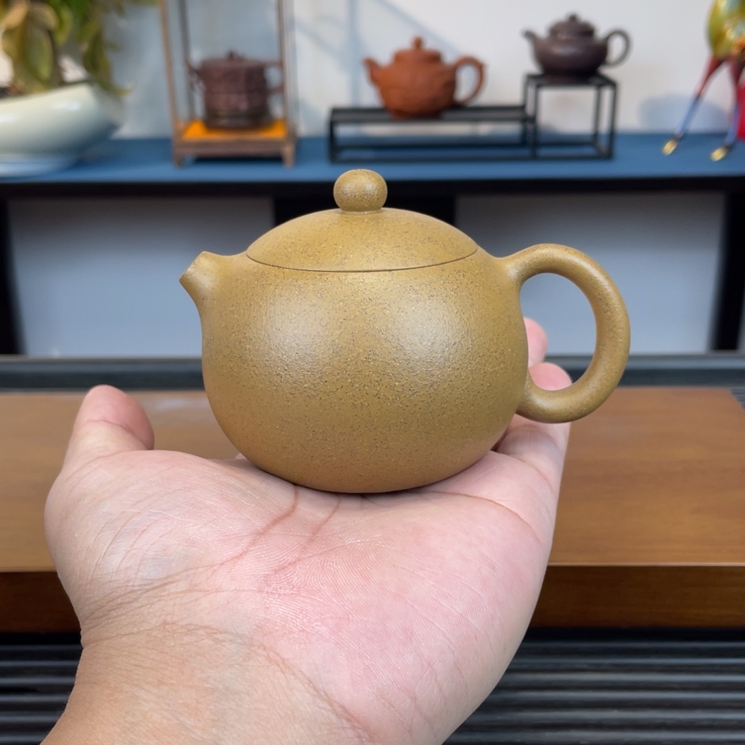 紫砂茶壶老青段西施180cc