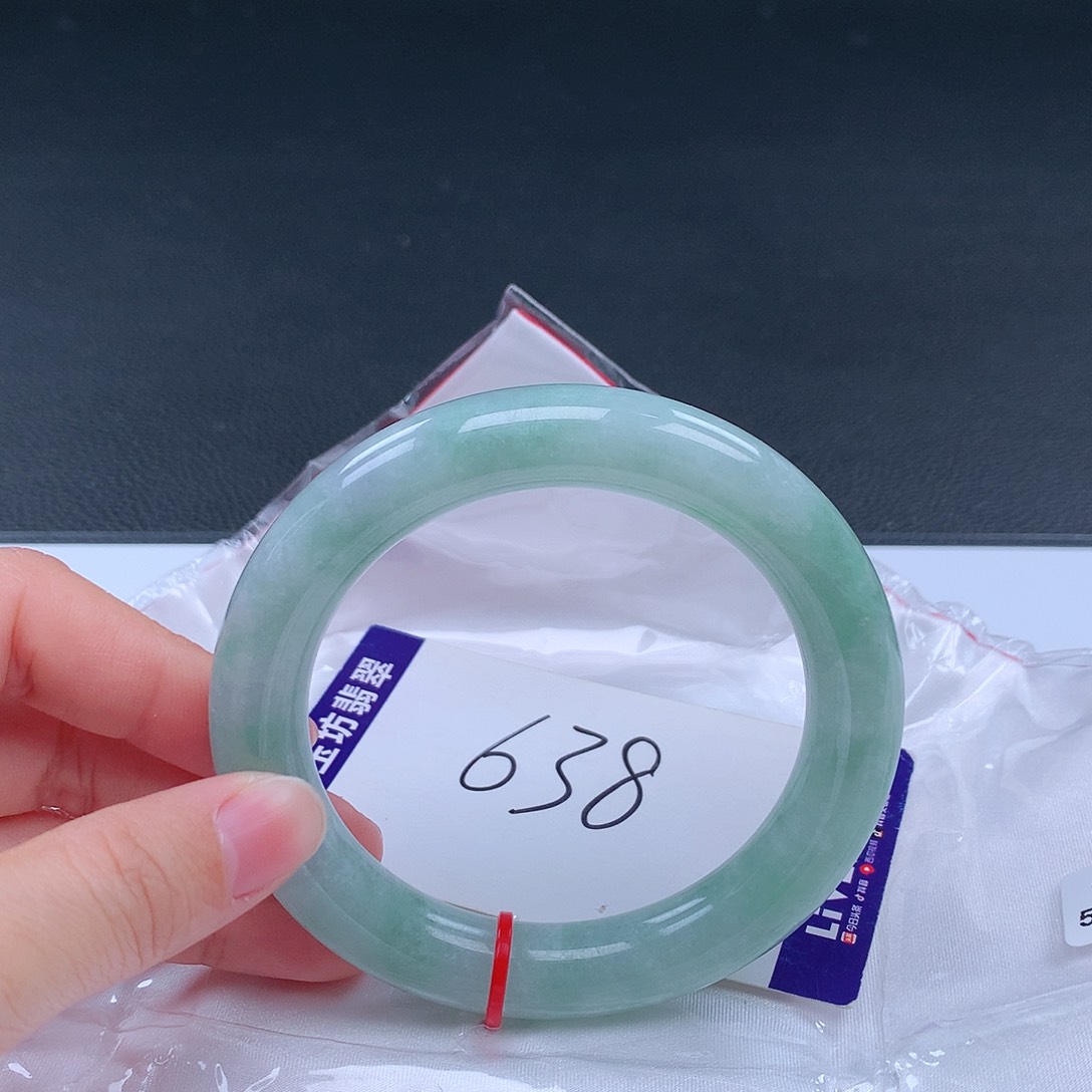 翡翠手镯未镶嵌手镯600011