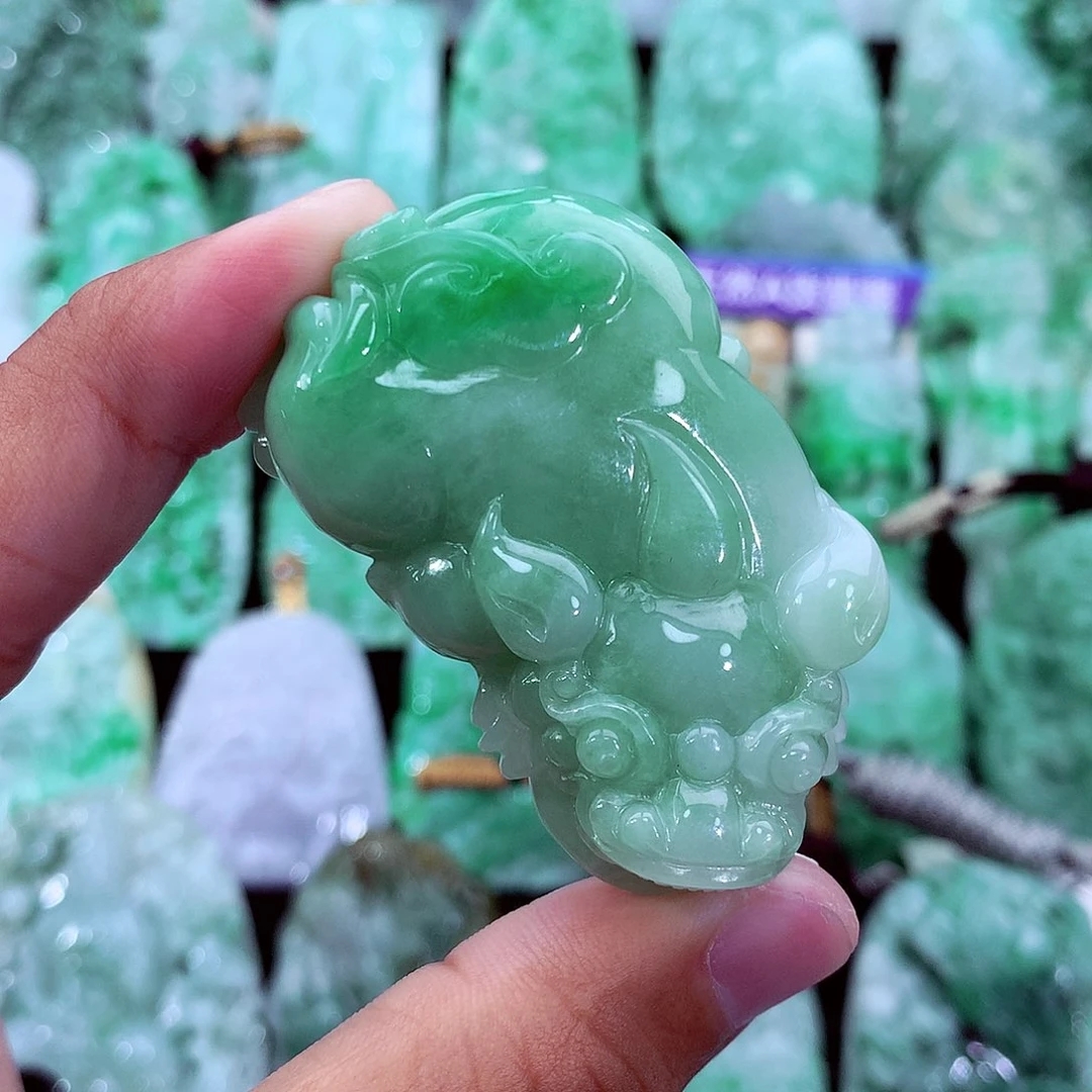 天然A货翡翠貔貅