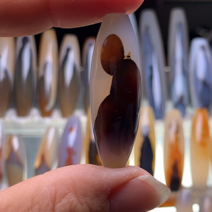 玛瑙/玉髓颈饰未镶嵌158