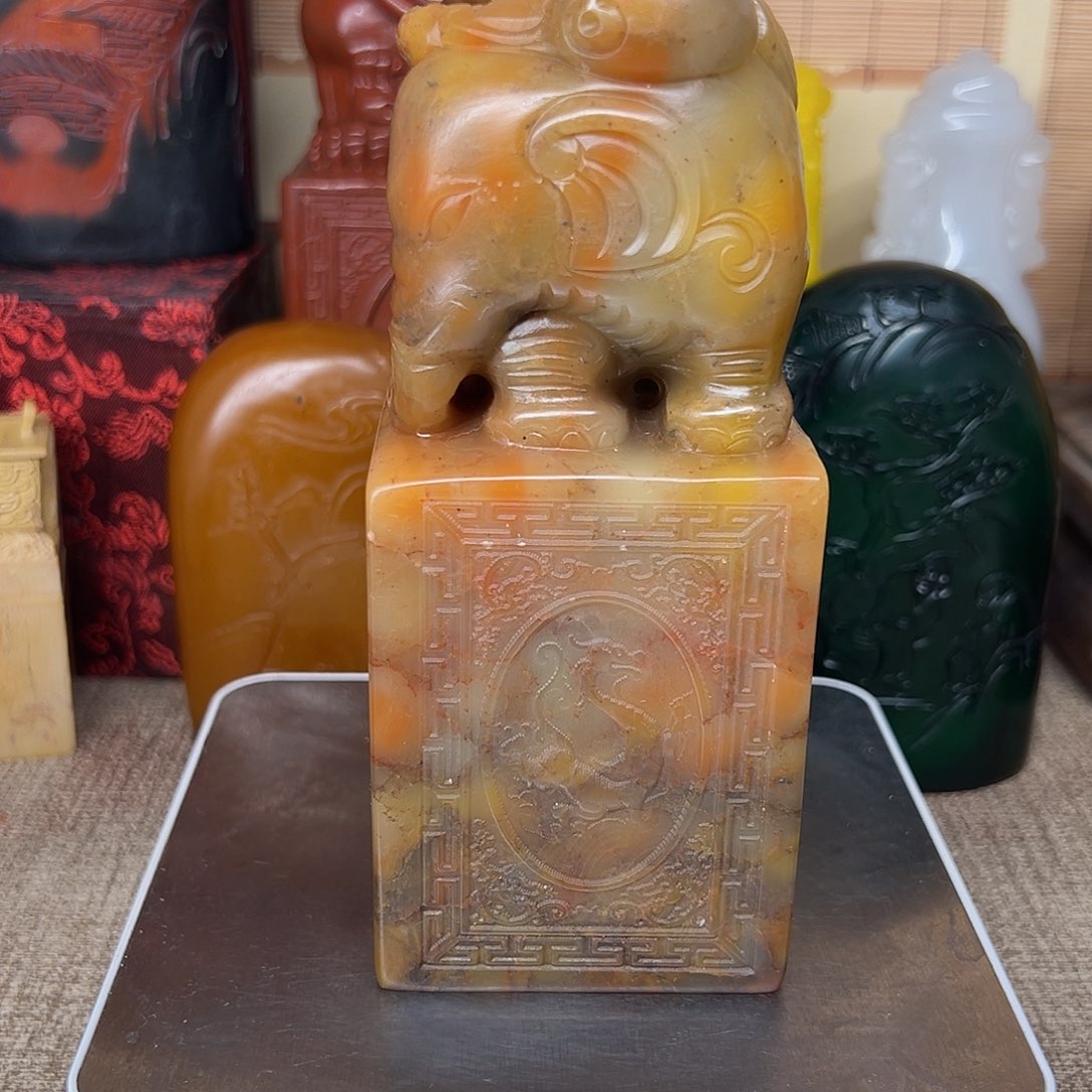 寿山石印石精品印章