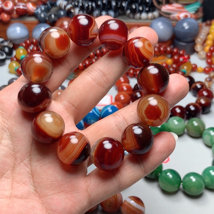 未镶嵌手链玛瑙/玉髓游**涯