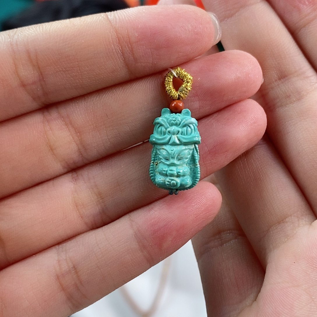 绿松石珠宝奇石未镶嵌