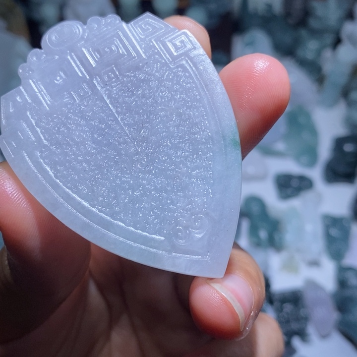 定制翡翠未镶嵌毛