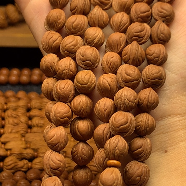 木质非金属脖挂0.9      108颗籽