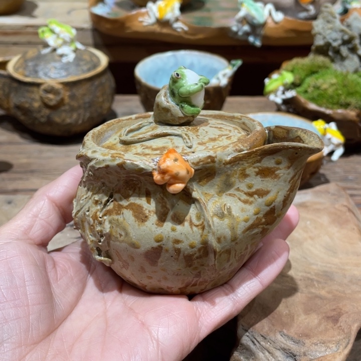 手工制作陶瓷茶具茶杯仿生茶器