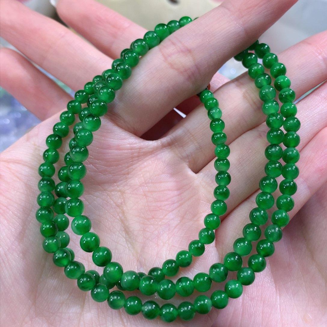 未镶嵌翡翠手链翡翠