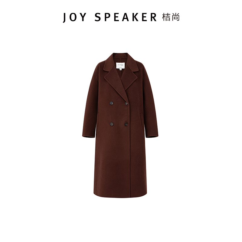 【JS188】大衣时尚休闲女士羊绒毛呢中长款