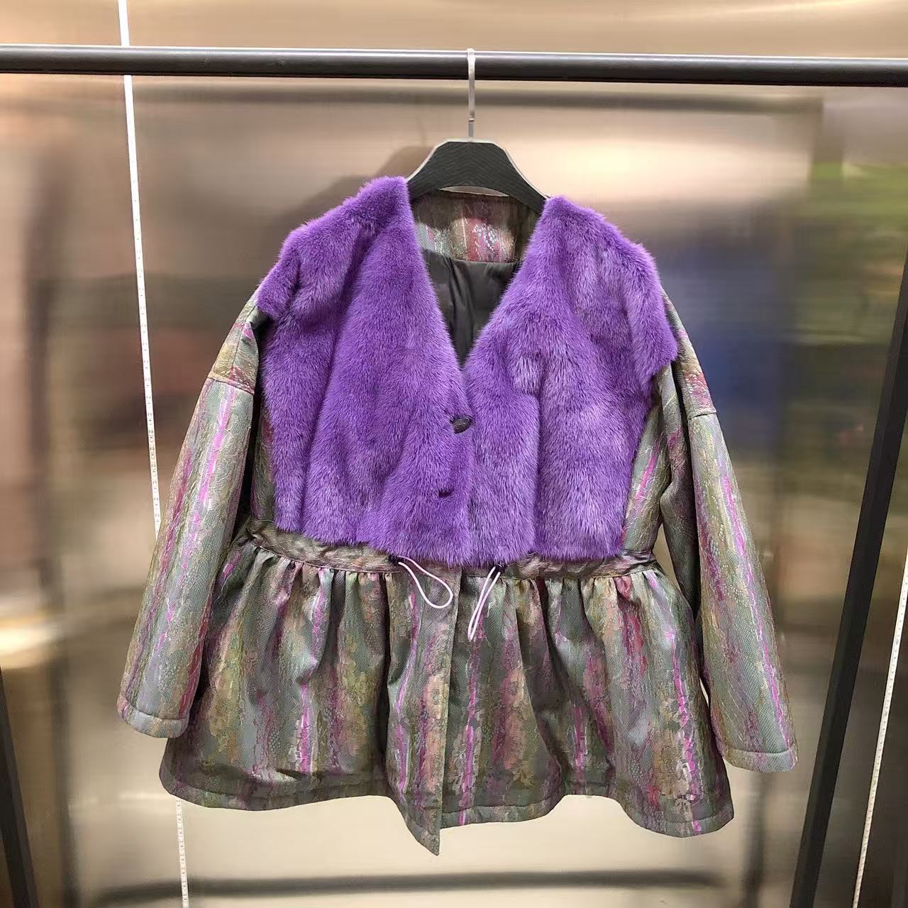 巴亚菲美【洋洋推荐】C1-85028新款百搭时尚潮流轻奢外套