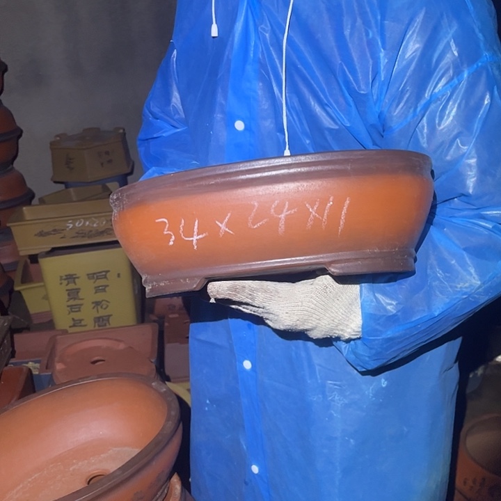 紫砂花盆紫砂花盆和小