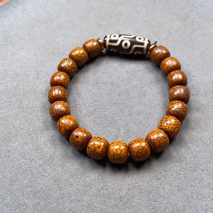 菩提把件未镶嵌星月菩提子