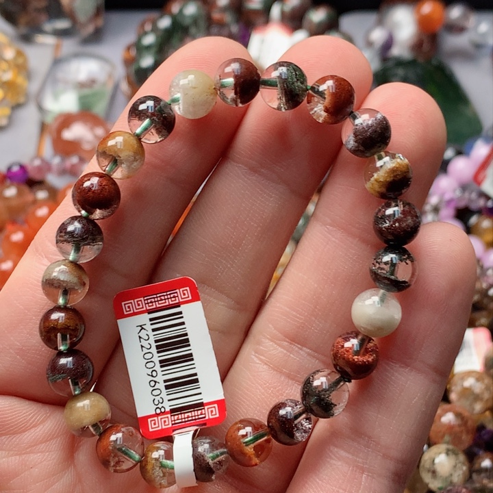 水晶手串未镶嵌天然