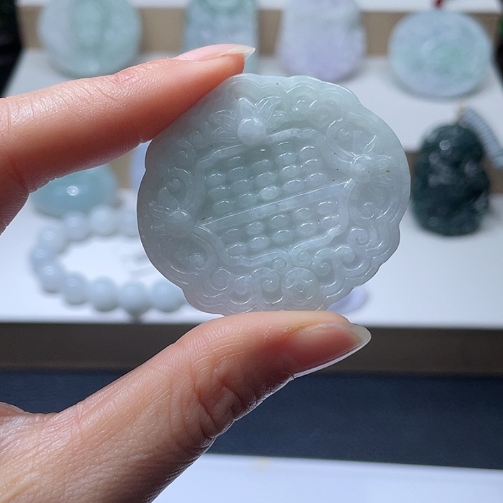 翡翠未镶嵌颈饰翡翠20