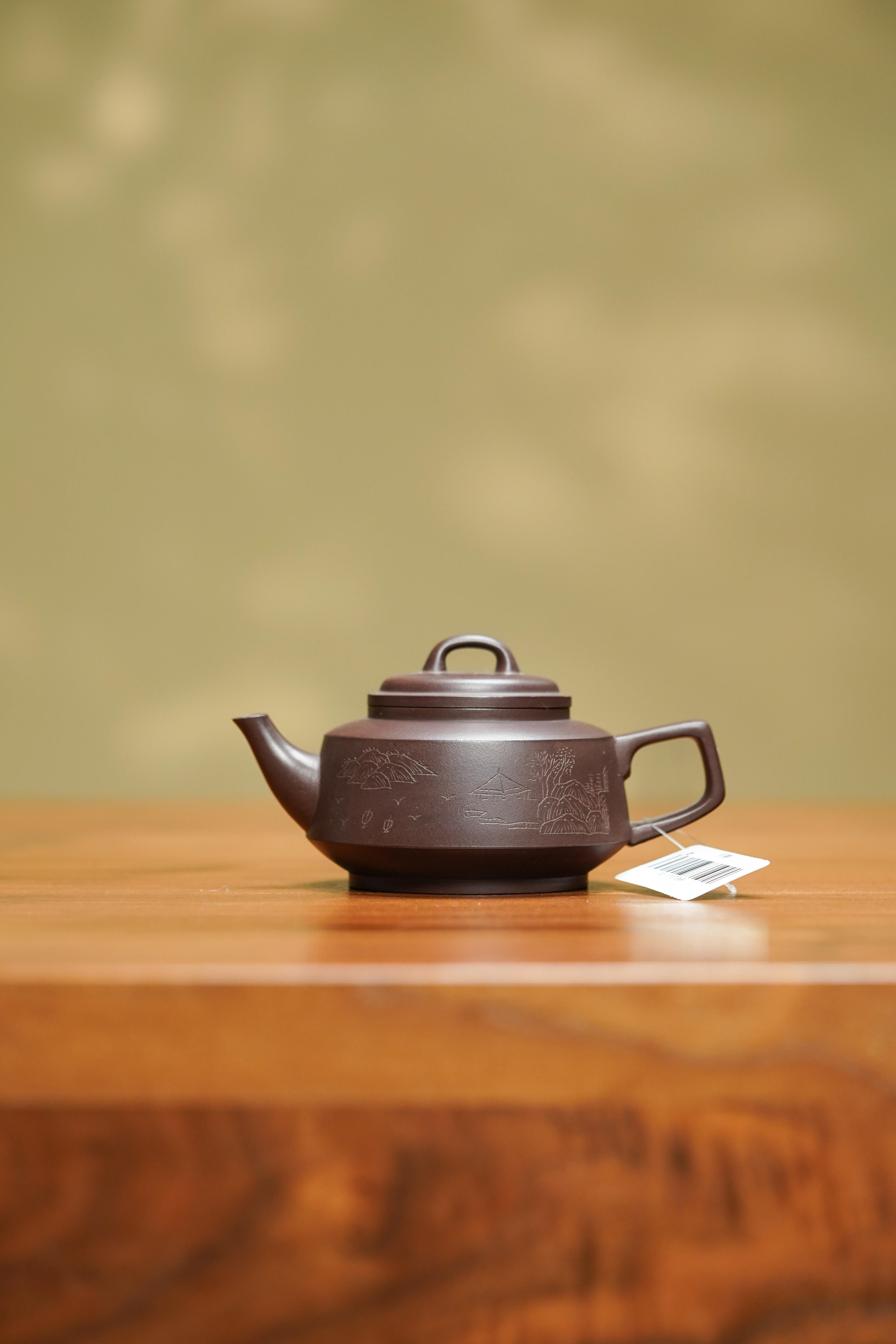 35号邱鹏老紫泥宫灯210CC