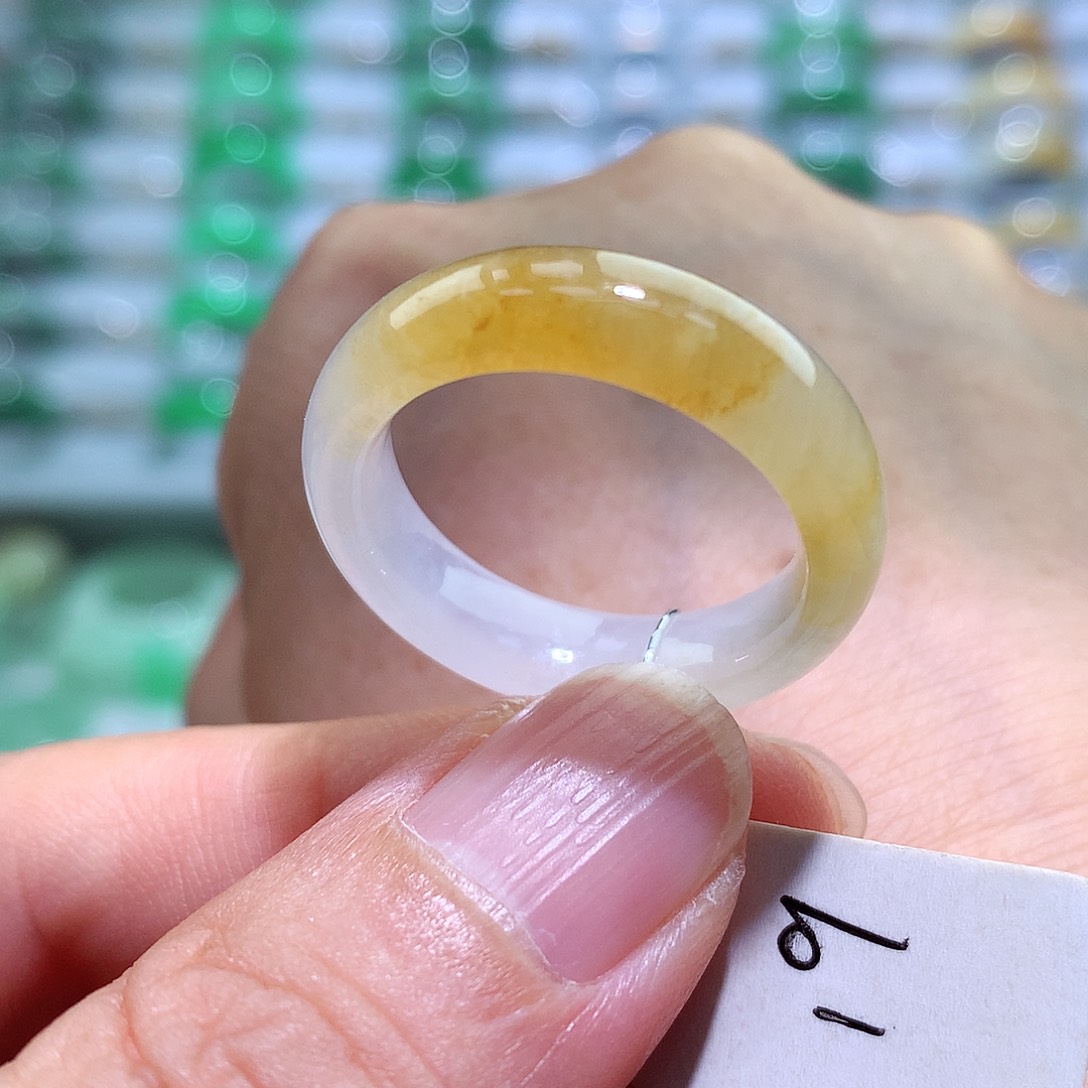 翡翠戒指未镶嵌19号