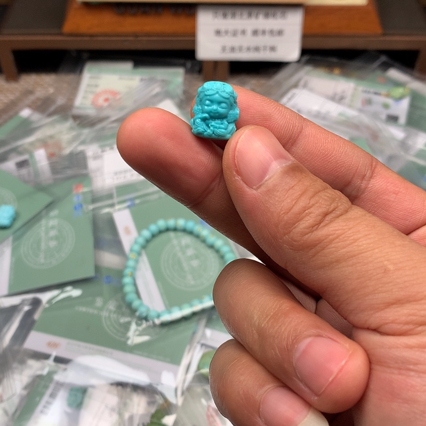 【闪购商品】未镶嵌绿松石颈饰8