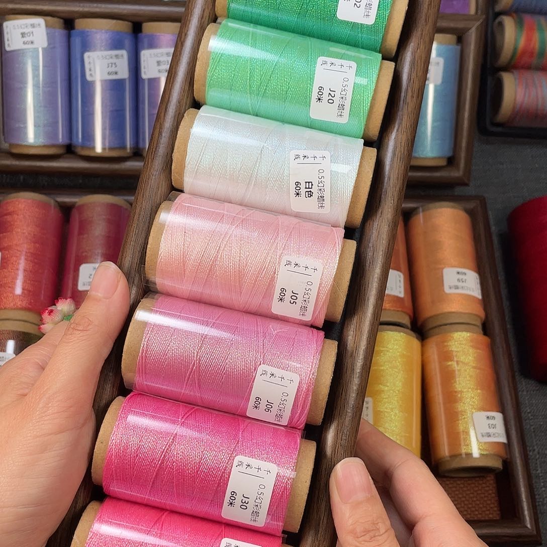 聚酯纤维0.5幻彩蜡线7卷60米