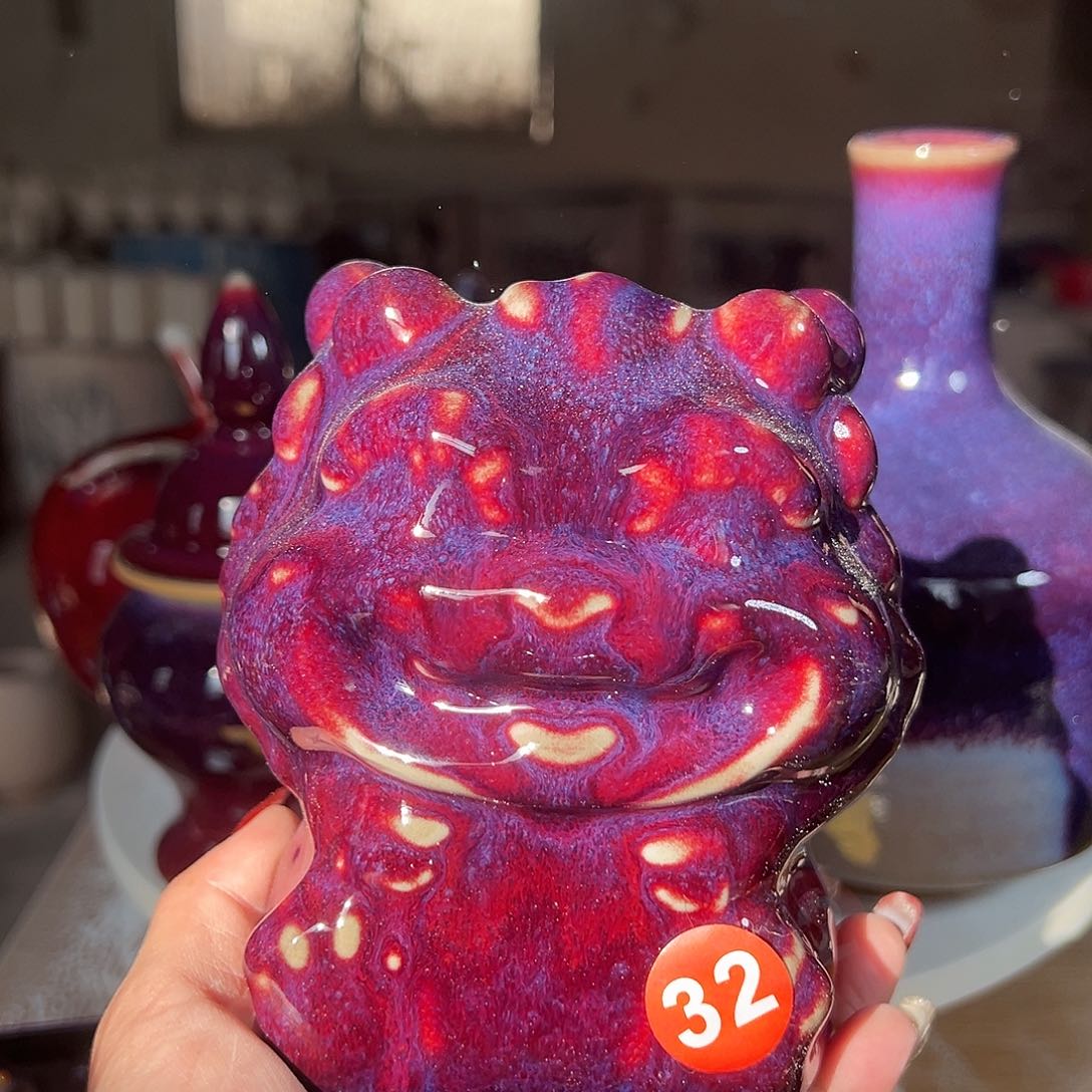 摆件郑家钧窑摆件