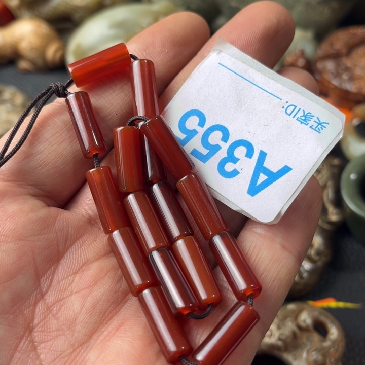 玛瑙/玉髓颈饰合金