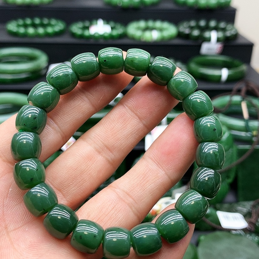 【闪购商品】和田玉（碧玉）手链未镶嵌