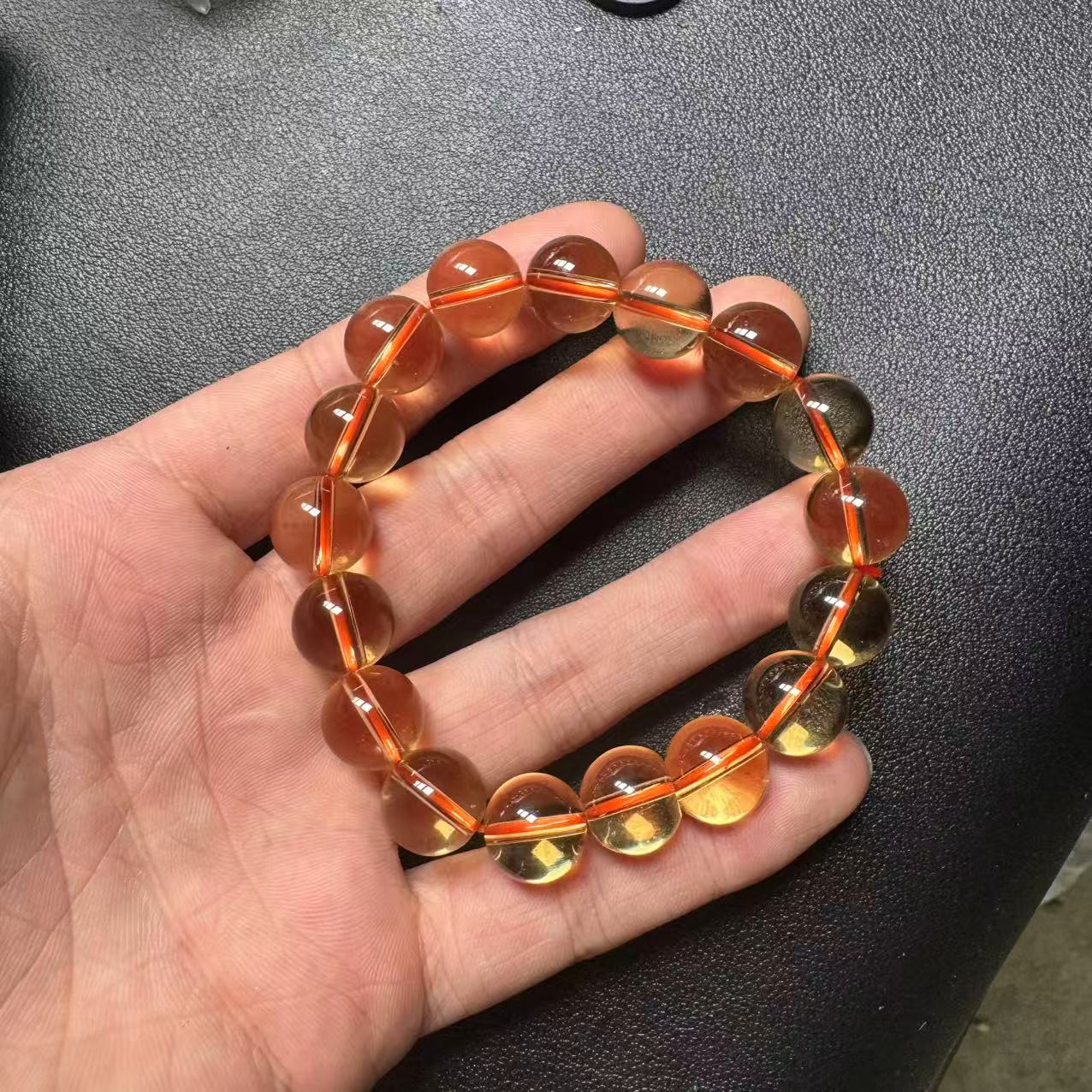 巴西黄水晶手串—多样性发