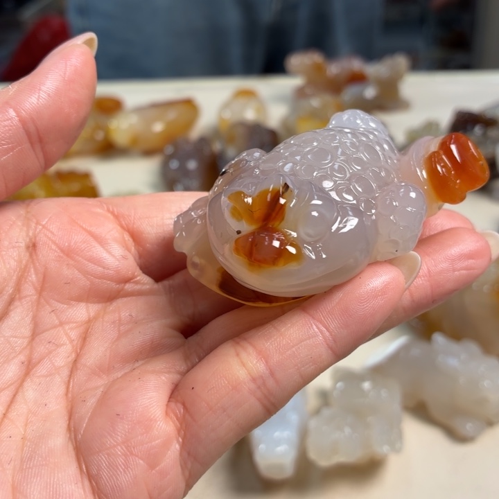 玛瑙/玉髓未镶嵌吊坠(不含链)
