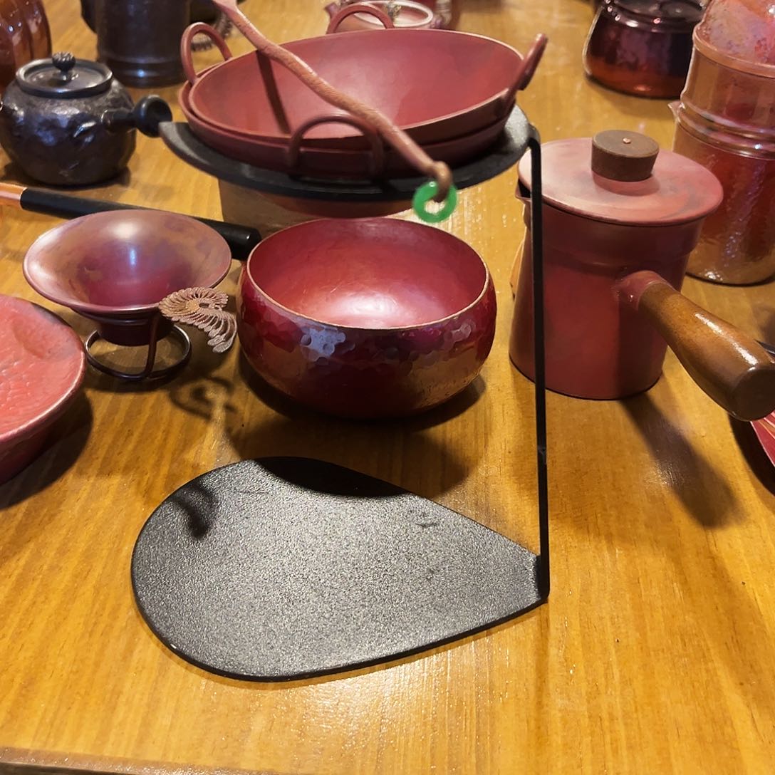 茶漏四件套手工锻打工艺