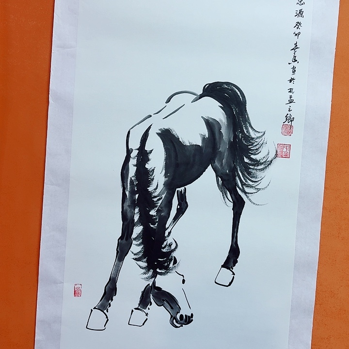 国画黄春香国画饮水思源100/50