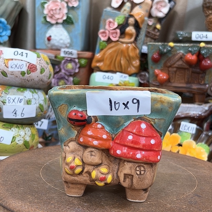 红陶粗陶多肉花盆