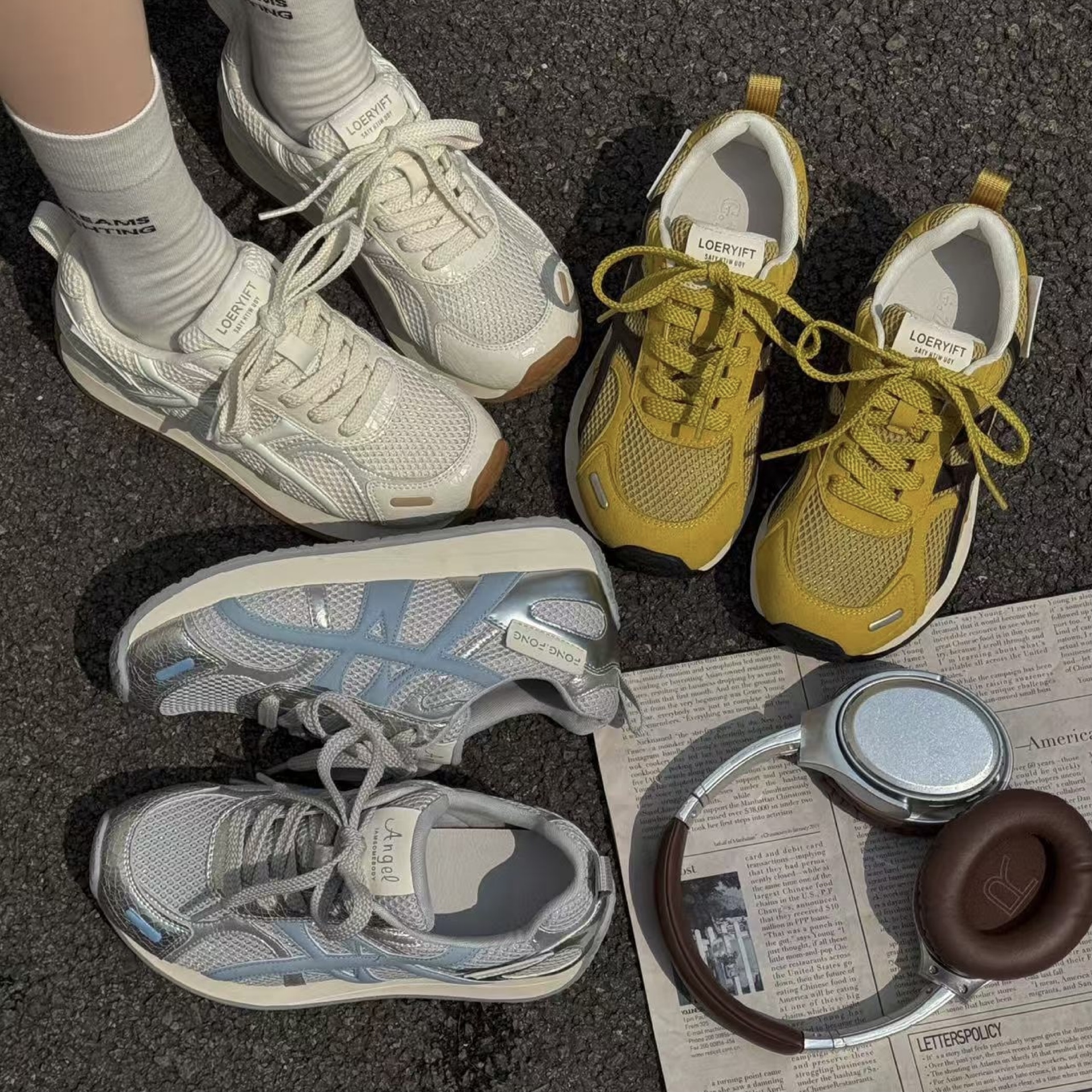 【现货现发】MG2025春夏季新款阿甘休闲鞋5311图