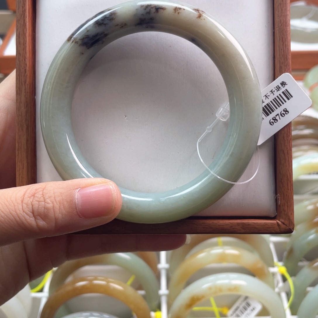 【闪购商品】未镶嵌手镯和田玉链接16。57-58