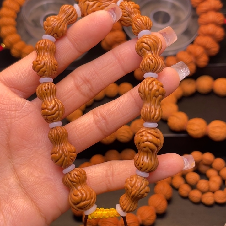 桃核手串葫芦花生（27号链接）