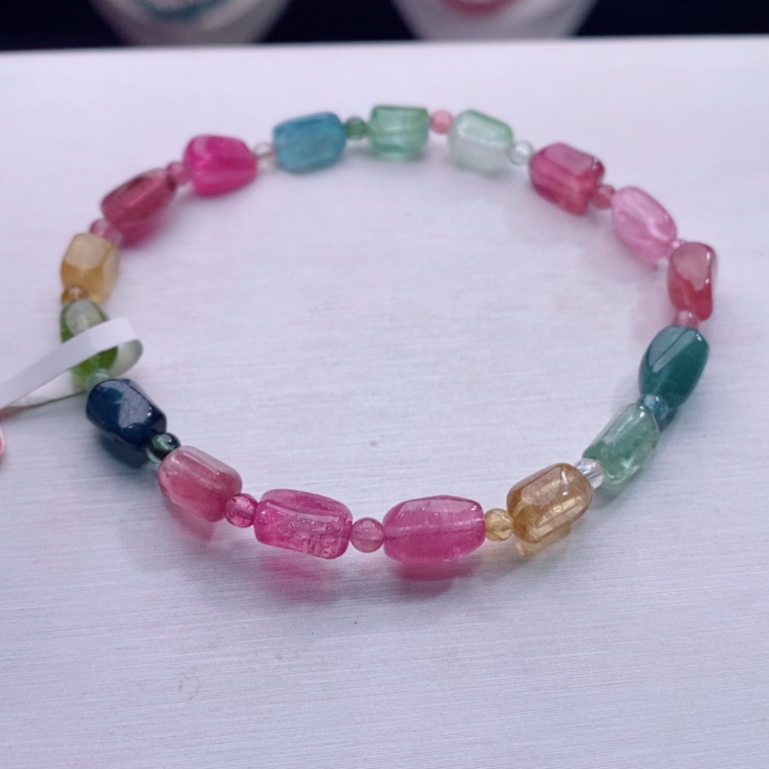 未镶嵌手链碧玺碧玺A手链