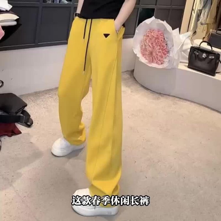 广场舞新款运动休闲窄版直筒裤
