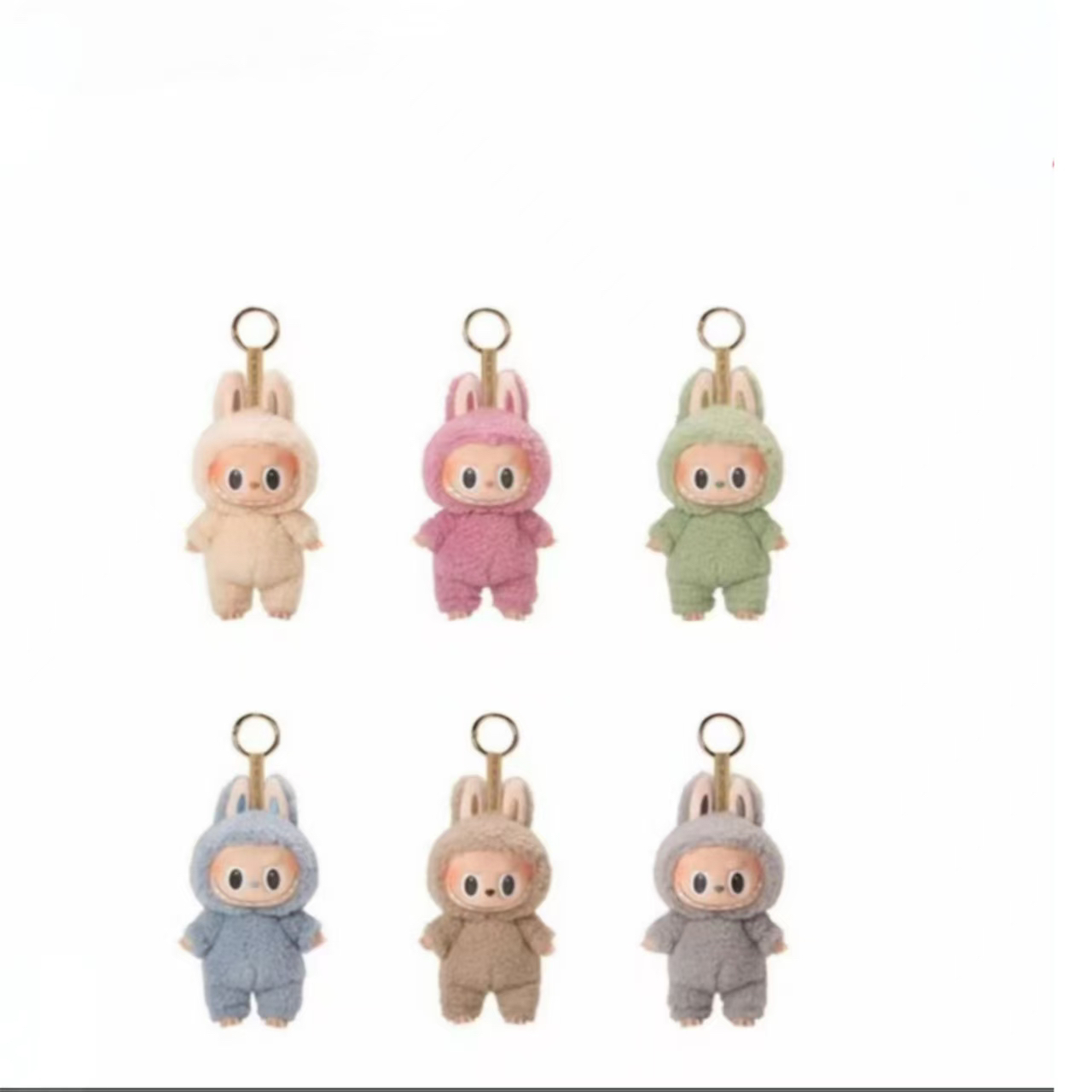 ［高版本］1代马卡龙系列潮玩毛绒挂件