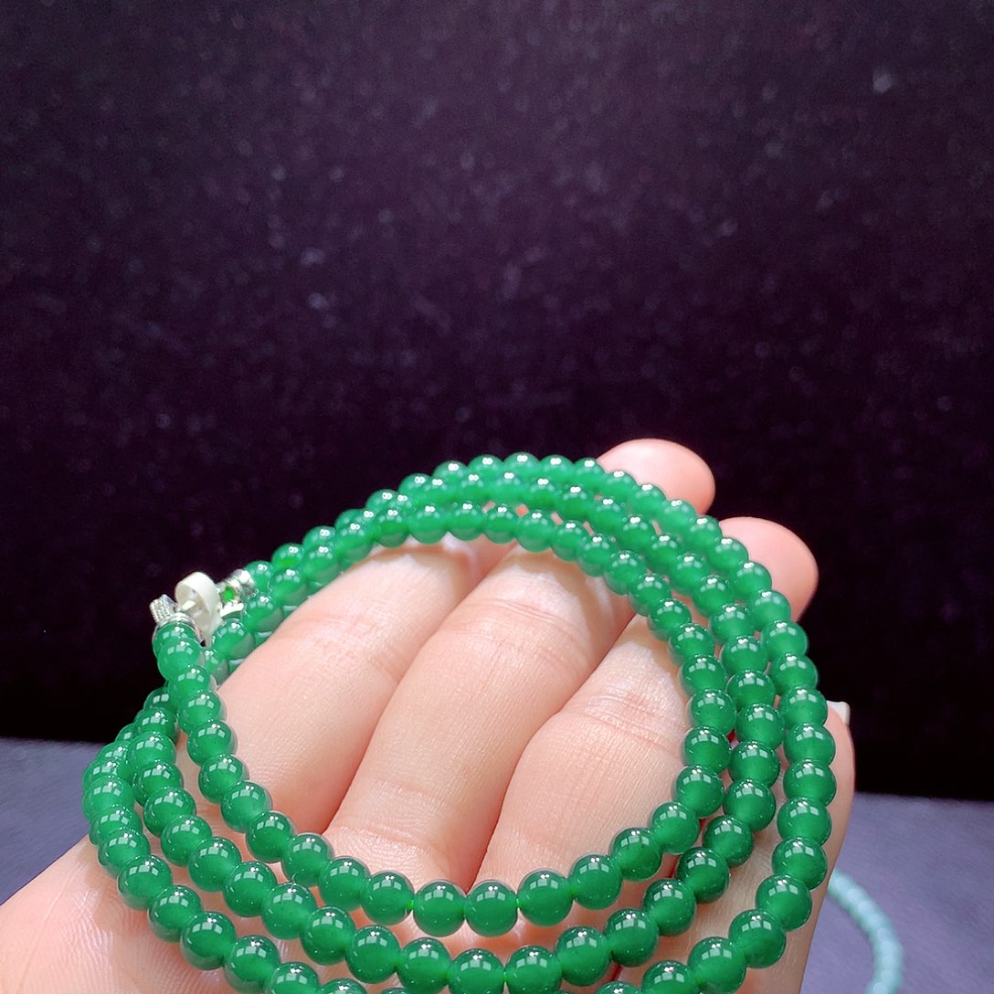 翡翠手链未镶嵌项链