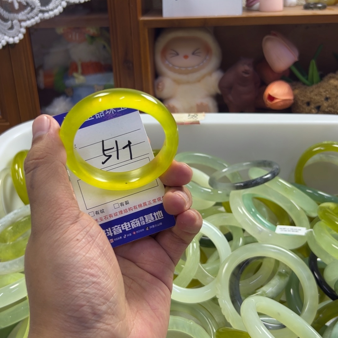 未镶嵌蛇纹石玉手镯478