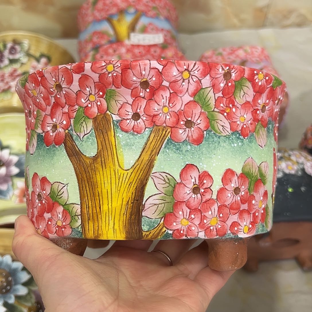 景德镇陶瓷花盆景德镇陶瓷花盆