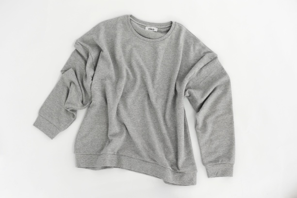 clea｜Versatile 轻松舒适 灰色基础 休闲卫衣